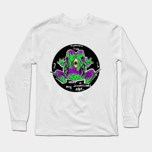 Psychedelic frog Long Sleeve T-Shirt